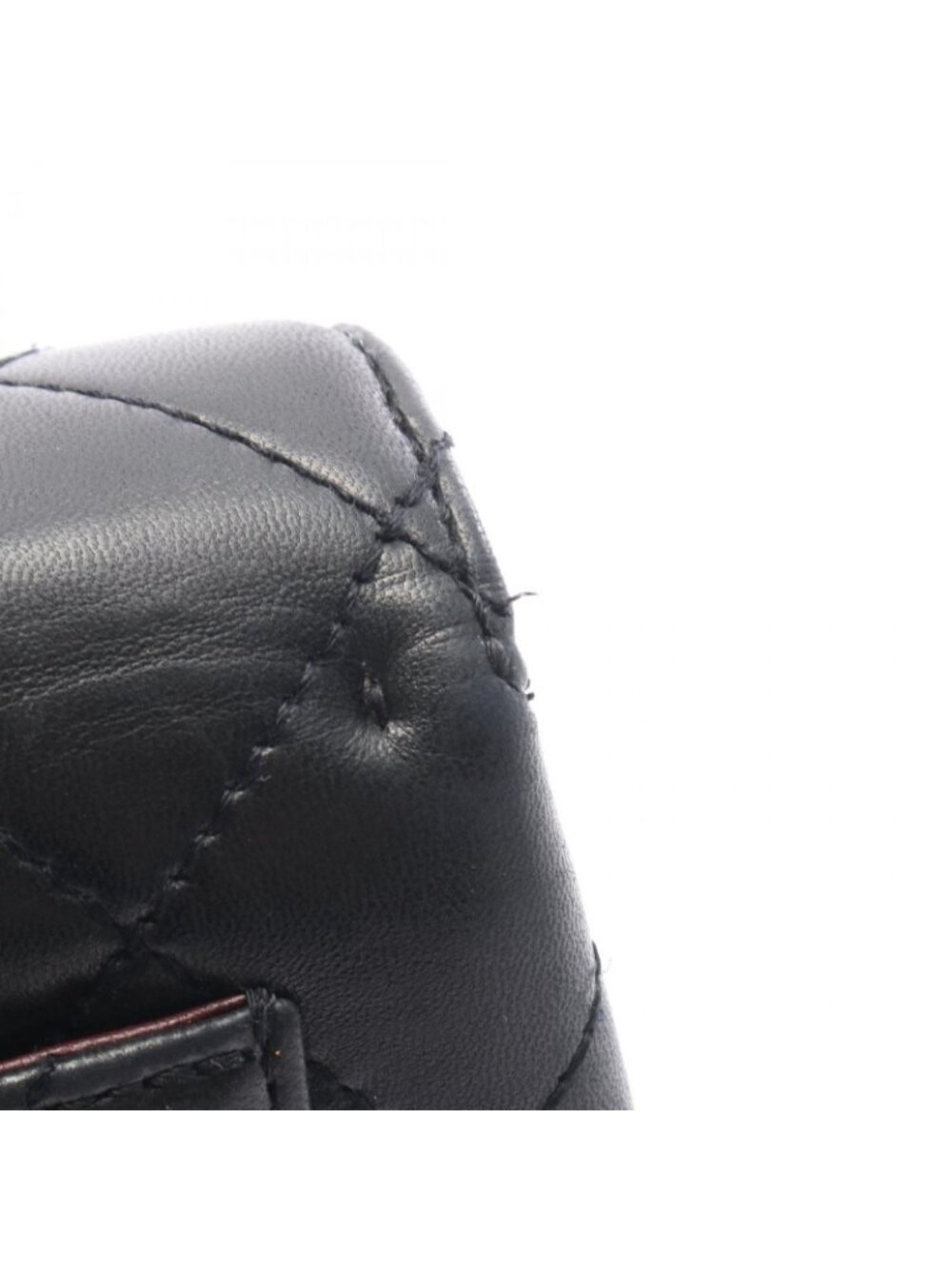 Chanel Handbag Quilted Black Lambskin Top Handle - Picture 10 of 10